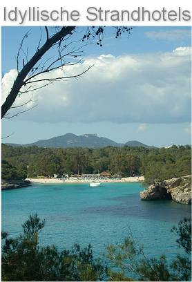 Idyllische Strandhotels